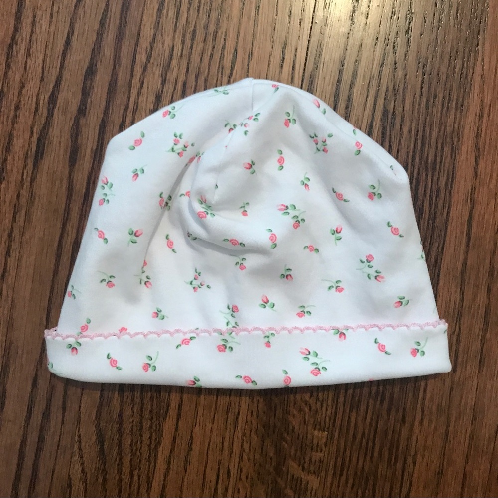 Brand new kissy kissy rosebud newborn beanie hat